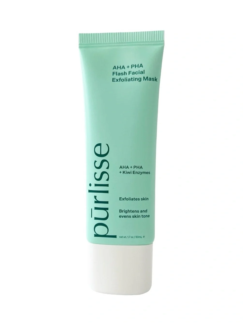 Purlisse Beauty AHA + PHA Flash Facial Exfoliating Mask NIB